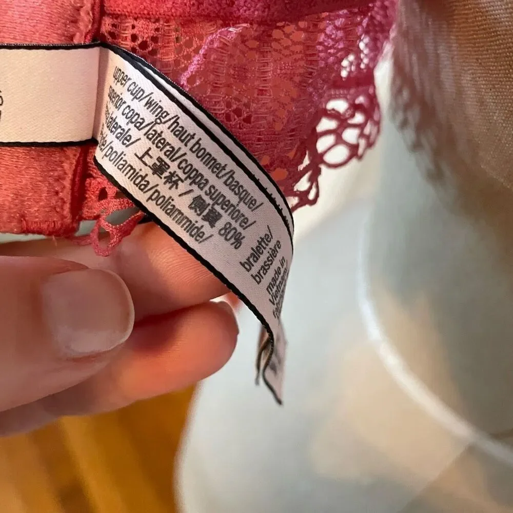 VICTORIA’S SECRET | dusty rose bralette M - Picture 7 of 9